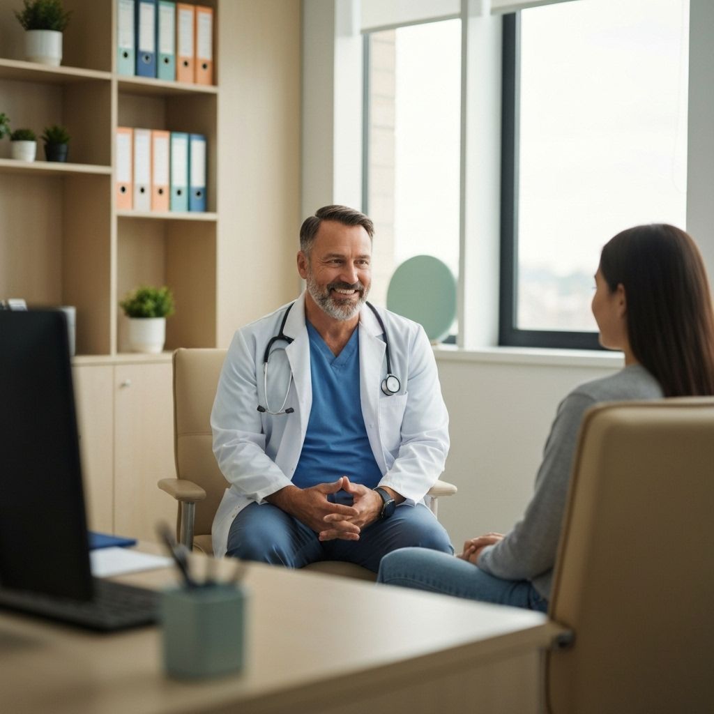 Doctor and patient conversation